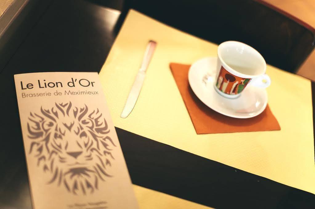 Hotel Brasserie Le Lion D'Or Meximieux Eksteriør bilde
