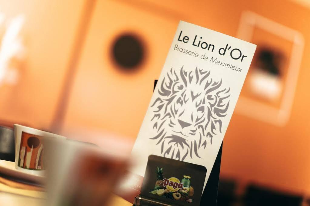 Hotel Brasserie Le Lion D'Or Meximieux Eksteriør bilde